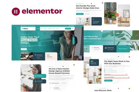 Raiou_Home_Interior_Design_Elementor_Template_Kit_Download